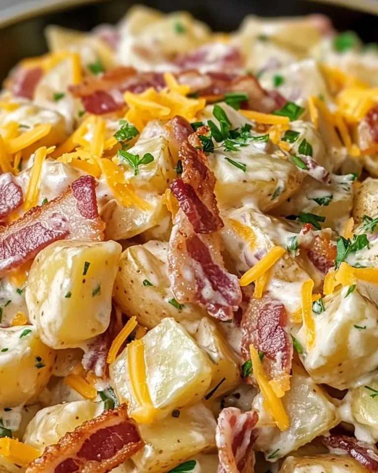 Steakhouse Potato Salad: A Creamy, Flavor-Packed Side Dish