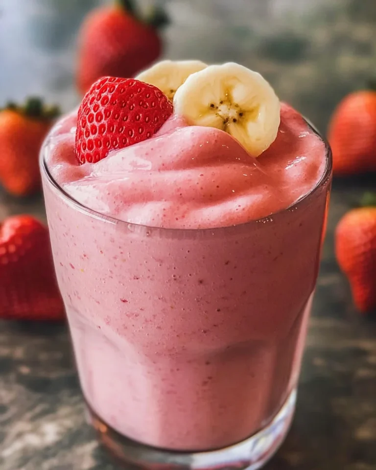 Strawberry Banana Smoothie