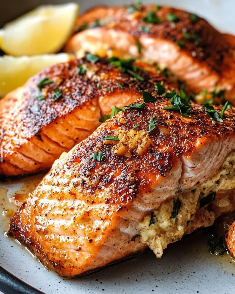 Stuffed Salmon Recipe