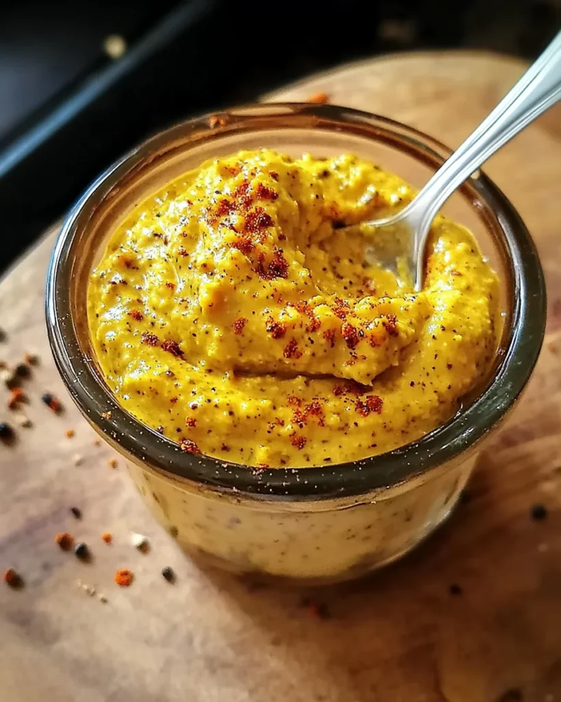 Sweet and Spicy Mardi Gras Mustard