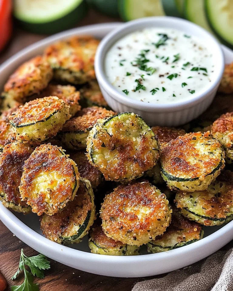 Zucchini Garlic Bites
